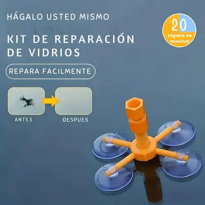 Kit Reparador de Vidrios Nano Liquido™:  Repara Cristales y Pantallas en minutos sin salir de casa.