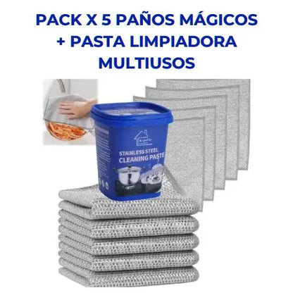 CLEAN MAGIC™: Ahorra Tiempo y Esfuerzo con el Combo de Limpieza para Cocina