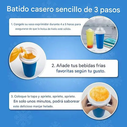 Magic Cold™: Transforma tus Bebidas en Deliciosos Granizados sin Salir de Casa